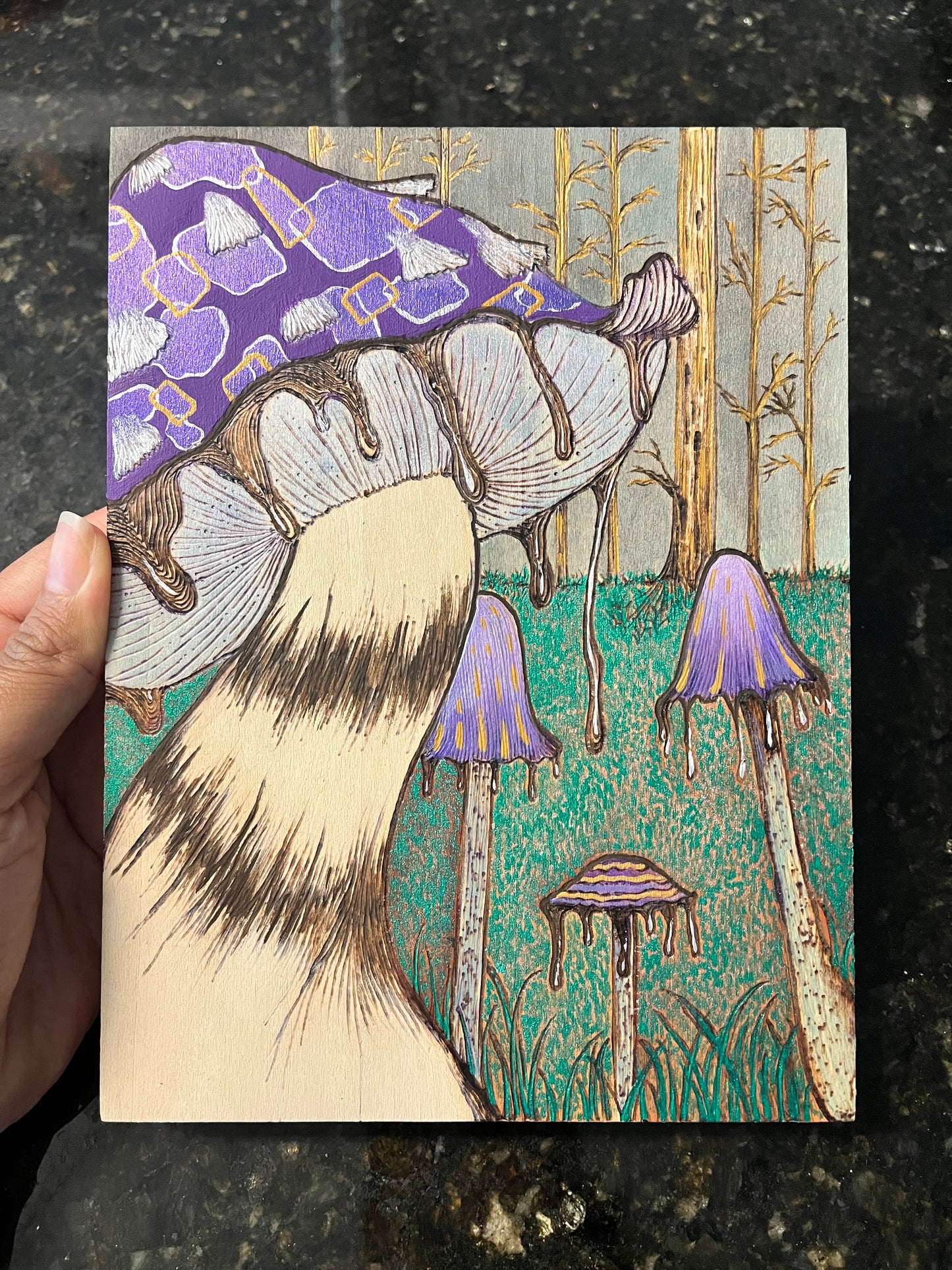 Metallic Mushroom