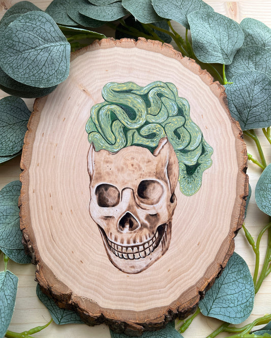 Skull Vase